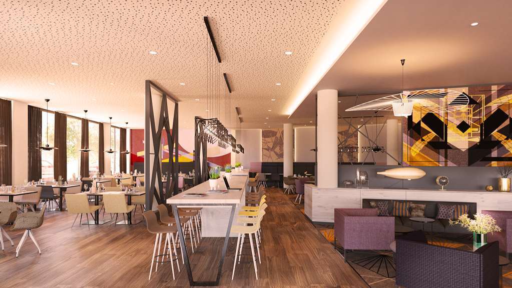 Holiday Inn - The Niu, Air Frankfurt Messe By Ihg فرانكفورت المطعم الصورة